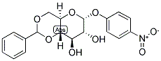 P-NITROPHENYL 4,6-BENZYLIDENE-ALPHA-D-GLUCOPYRANOSIDE 结构式