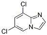 6,8-DICHLORO-IMIDAZO[1,2-A]PYRIDINE 结构式