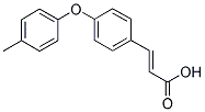 (E)-3-(4-(P-TOLYLOXY)PHENYL)ACRYLIC ACID 结构式