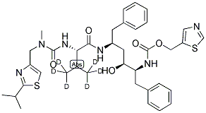 雷托那韦D6 结构式