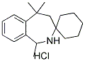 1,5,5-TRIMETHYL-1,2,4,5-TETRAHYDROSPIRO[2-BENZAZEPINE-3,1'-CYCLOHEXANE] HYDROCHLORIDE 结构式