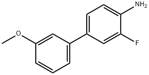 3-氟-3'-甲氧基-[1,1'-联苯]-4-胺 结构式