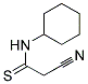 2-CYANO-N-CYCLOHEXYLETHANETHIOAMIDE 结构式