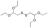 BIS(2,2-DIETHOXYETHYL) DISULFIDE 结构式