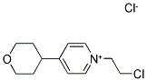 1-(2-CHLORO-ETHYL)-4-(TETRAHYDRO-PYRAN-4-YL)-PYRIDINIUM CHLORIDE 结构式