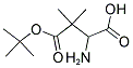 3-AMINO-2,2-DIMETHYL-SUCCINIC ACID 1-TERT-BUTYL ESTER 结构式