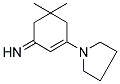 5,5-DIMETHYL-3-PYRROLIDIN-1-YL-CYCLOHEX-2-ENYLIDENEAMINE 结构式