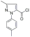 5-METHYL-2-P-TOLYL-2H-PYRAZOLE-3-CARBONYL CHLORIDE 结构式