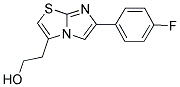 2-[6-(4-FLUORO-PHENYL)-IMIDAZO[2,1-B]THIAZOL-3-YL]-ETHANOL 结构式