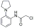 2-CHLORO-N-(2-PYRROLIDIN-1-YLPHENYL)ACETAMIDE 结构式