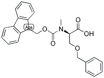 FMOC-D-MESER(BZL)-OH 结构式