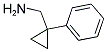 (1-PHENYLCYCLOPROPYL)METHYLAMINE 结构式