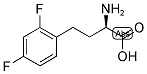 (R)-2-AMINO-4-(2,4-DIFLUORO-PHENYL)-BUTYRIC ACID 结构式