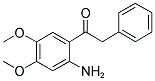 1-(2-氨基-4,5-二甲氧基苯基)-2-苯基乙-1-酮 结构式