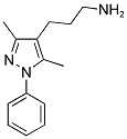3-(3,5-DIMETHYL-1-PHENYL-1H-PYRAZOL-4-YL)PROPYLAMINE 结构式
