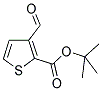 3-FORMYL-THIOPHENE-2-CARBOXYLIC ACID TERT-BUTYL ESTER 结构式