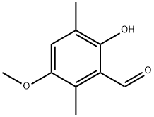 2-Hydroxy-5-methoxy-3,6-dimethyl-benzaldehyde 结构式