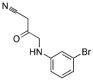 4-(3-BROMO-PHENYLAMINO)-3-OXO-BUTYRONITRILE 结构式