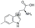 (S)-2-AMINO-3-(6-METHYL-1H-INDOL-3-YL)-PROPIONIC ACID 结构式