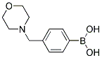 4-(4-MORPHOLINYLMETHYL)PHENYLBORONIC ACID 结构式