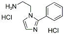 2-(2-苯基-1H-咪唑-1-基)乙-1-胺二盐酸盐 结构式