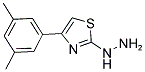 [4-(3,5-DIMETHYL-PHENYL)-THIAZOL-2-YL]-HYDRAZINE 结构式