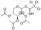 2,3,4-TRI-O-ACETYL-BETA-D-XYLOPYRANOSYL TRICHLOROACETIMIDATE 结构式