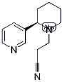 3-[(2R)-2-Pyridin-3-ylpiperidin-1-yl]propanenitrile 结构式