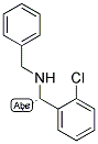(S)-N-BENZYL-1-(2-CHLOROPHENYL)ETHANAMINE 结构式