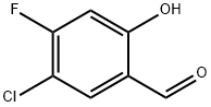 5-氯-4-氟-2-羟基苯(甲)醛 结构式