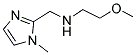 (2-METHOXY-ETHYL)-(1-METHYL-1 H-IMIDAZOL-2-YLMETHYL)-AMINE 结构式