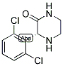 (R)-3-(2,6-DICHLORO-PHENYL)-PIPERAZIN-2-ONE 结构式