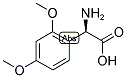 (R)-AMINO-(2,4-DIMETHOXY-PHENYL)-ACETIC ACID 结构式