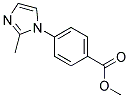 METHYL 4-(2-METHYL-1H-IMIDAZOL-1-YL)BENZENECARBOXYLATE 结构式