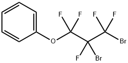 (2,3-DIBROMOPENTAFLUOROPROPOXY)BENZENE 结构式