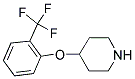 4-[2-(TRIFLUOROMETHYL)PHENOXY]PIPERIDINE 结构式