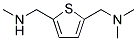 N-((5-[(DIMETHYLAMINO)METHYL]-2-THIENYL)METHYL)-N-METHYLAMINE 结构式