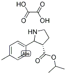 ISOPROPYL (3S)-2-(4-METHYLPHENYL)-3-PYRROLIDINECARBOXYLATE OXALATE 结构式