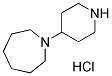 1-PIPERIDIN-4-YL-AZEPANE HYDROCHLORIDE 结构式