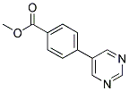 METHYL 4-(5-PYRIMIDINYL)BENZOATE 结构式