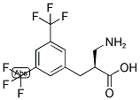 (S)-2-AMINOMETHYL-3-(3,5-BIS-TRIFLUOROMETHYL-PHENYL)-PROPIONIC ACID 结构式
