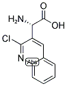 (S)-AMINO-(2-CHLORO-QUINOLIN-3-YL)-ACETIC ACID 结构式