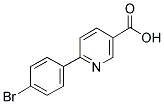 6-(4-Bromophenyl)nicotinic acid 结构式