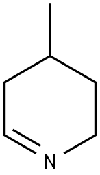 4-METHYL-2,3,4,5-TETRAHYDRO-PYRIDINE 结构式