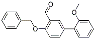 4-(苄氧基)-2'-甲氧基[1,1'-联苯]-3-甲醛 结构式