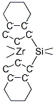 RAC-DIMETHYLSILYLBIS-(4,5,6,7-TETRAHYDRO-1-INDENYL)ZIRCONIUM(IV)DIMETHYL 结构式