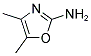 4,5-DIMETHYL-1,3-OXAZOL-2-AMINE 结构式