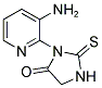 3-(3-AMINO-2-PYRIDINYL)-2-THIOXO-4-IMIDAZOLIDINONE 结构式