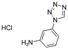 3-(1H-TETRAZOL-1-YL)ANILINE HYDROCHLORIDE 结构式