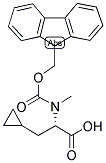 FMOC-N-ME-ALA(BETA-CYCLOPROPYL)-OH 结构式